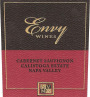 Envy Wines Cabernet Sauvignon 2010 Front Label