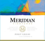 Meridian Pinot Grigio 2014 Front Label