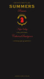 Summers Estate Calistoga Reserve Cabernet Sauvignon 2014  Front Label