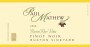 Paul Mathew Vineyards Ruxton Vineyard Pinot Noir 2010  Front Label