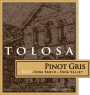 Tolosa Winery Estate Pinot Gris 2007  Front Label