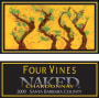 Four Vines Naked Chardonnay 2009  Front Label