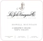 La Jota Howell Mountain Cabernet Franc 2010 Front Label