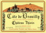 Chateau Thivin Cote de Brouilly 2016  Front Label