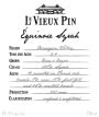 Le Vieux Pin Equinoxe Syrah 2014  Front Label