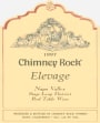 Chimney Rock Elevage Red 1997 Front Label