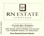 RN Estate Cuvee des Artistes 2008  Front Label