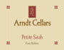 Arndt Cellars Petite Sirah 2013 Front Label