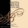 Nota Bene Cellars Una Notte Proprietary 2009 Front Label