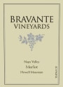 Bravante Vineyards Merlot 2007 Front Label