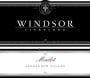 Windsor Merlot 2010  Front Label
