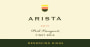 Arista Winery Perli Pinot Noir 2010 Front Label