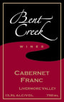 Bent Creek Winery Cabernet Franc 2013 Front Label
