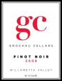 GC Grochau Cellars Pinot Noir 2008 Front Label