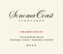Sonoma Coast Vineyards Gold Ridge Hills Chardonnay 2015  Front Label