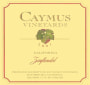 Caymus Zinfandel 2001 Front Label