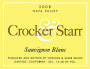 Crocker & Starr Sauvignon Blanc 2008  Front Label