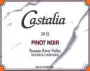 Castalia Rochioli Vineyard Pinot Noir 2015 Front Label