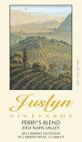 Juslyn Spring Mountain District Perry's Blend 2003  Front Label