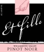 Et Fille Willamette Valley Pinot Noir 2014 Front Label