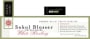 Sokol Blosser White Riesling 2013 Front Label
