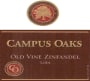 Gnekow Family Winery Campus Oaks Old Vine Zinfandel 2001 Front Label