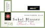 Sokol Blosser Goosepen Block Pinot Noir 2008 Front Label
