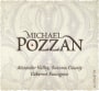 Michael Pozzan Alexander Valley Cabernet Sauvignon 2014  Front Label