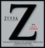 Zerba Cellars Syrah 2014  Front Label