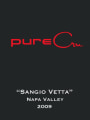 PureCru Napa Valley Sangio Vetta Red 2009  Front Label