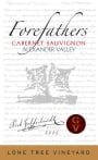 Goldschmidt Vineyard Forefathers Lone Tree Vineyard Cabernet Sauvignon 2006 Front Label