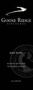 Goose Ridge Red 2010 Front Label