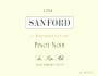 Sanford La Rinconada Pinot Noir 2006 Front Label