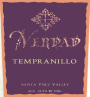 Verdad Santa Ynez Valley Tempranillo 2013 Front Label