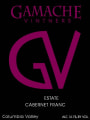 Gamache Vintners Estate Cabernet Franc 2010 Front Label
