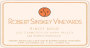 Robert Sinskey Los Carneros Pinot Noir 2003  Front Label