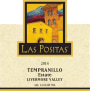 Las Positas Vineyards Estate Tempranillo 2014 Front Label
