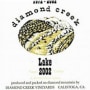 Diamond Creek Lake Cabernet Sauvignon (OWC) 2002  Front Label