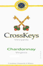 CrossKeys Vineyards Chardonnay 2012  Front Label