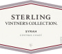 Sterling Vintner's Collection Shiraz 2008 Front Label