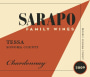 Sarapo Tessa Chardonnay 2009  Front Label