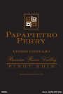 Papapietro Perry Peters Vineyard Pinot Noir 2010 Front Label