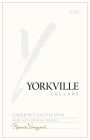 Yorkville Cellars Rennie Vineyard Cabernet Sauvignon 2010 Front Label