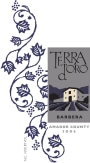 Terra d'Oro Amador County Barbera 2006  Front Label
