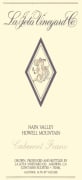 La Jota Howell Mountain Cabernet Franc 1998 Front Label