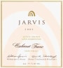 Jarvis Cabernet Franc 2001  Front Label