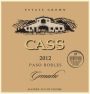 Cass Winery Grenache 2012 Front Label