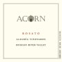 ACORN Winery Alegria Vineyards Dolcetto 2017  Front Label