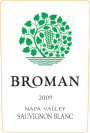 Broman Cellars Sauvignon Blanc 2009 Front Label