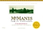 McManis Family Vineyards Chardonnay 2016  Front Label
